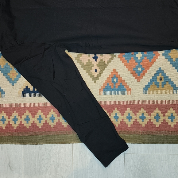Y-3 3/4 Sleeve T-Shirt (Black, XL) - Picture 2 of 5